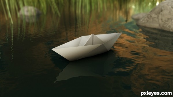 Paper boat