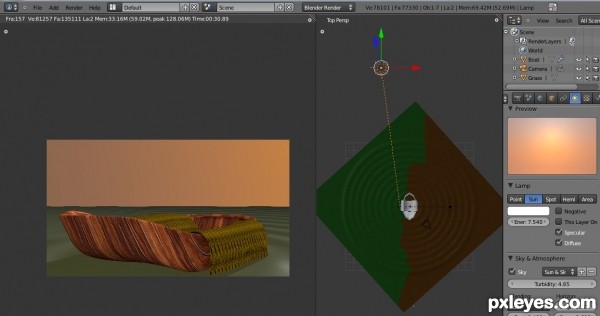 Creation of Wood Boat: Step 4