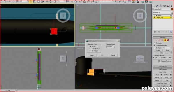 Creation of H. L. Hunley: Step 1