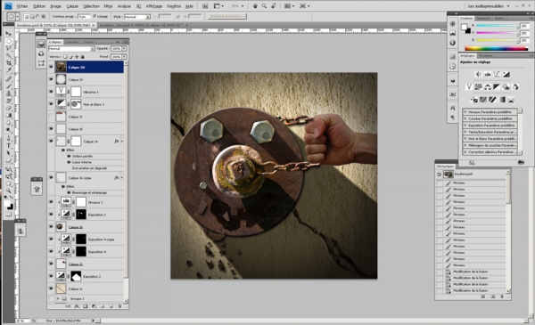 Creation of Hard life...: Step 9