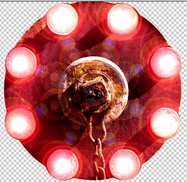 Creation of 3 headed snake light: Step 2