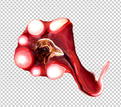 Creation of 3 headed snake light: Step 4