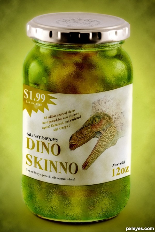 Creation of Dino Skinno: Final Result