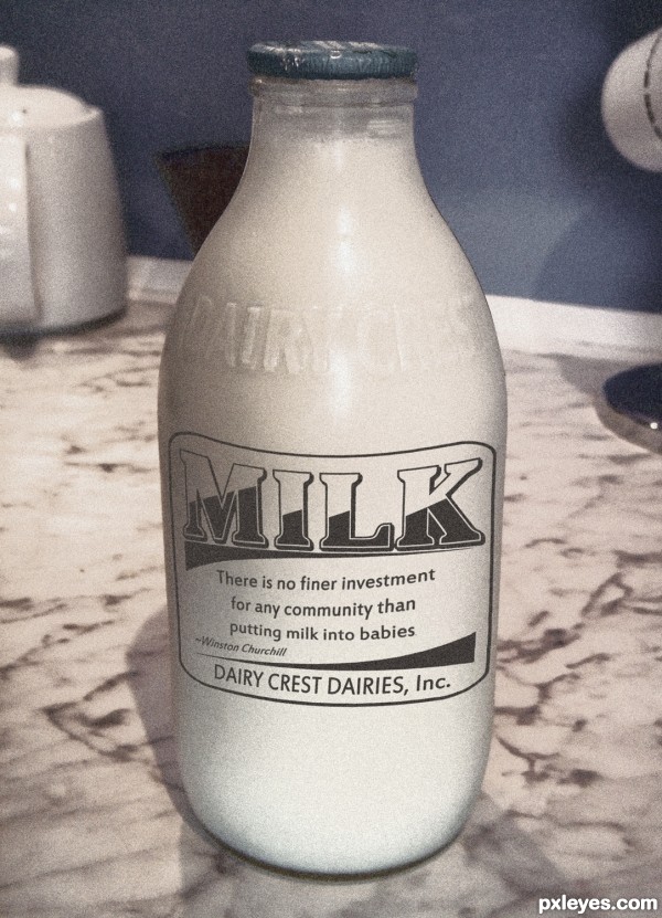 Creation of War Milk: Final Result