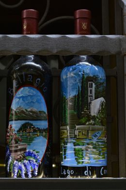 Hand Painted Bottles