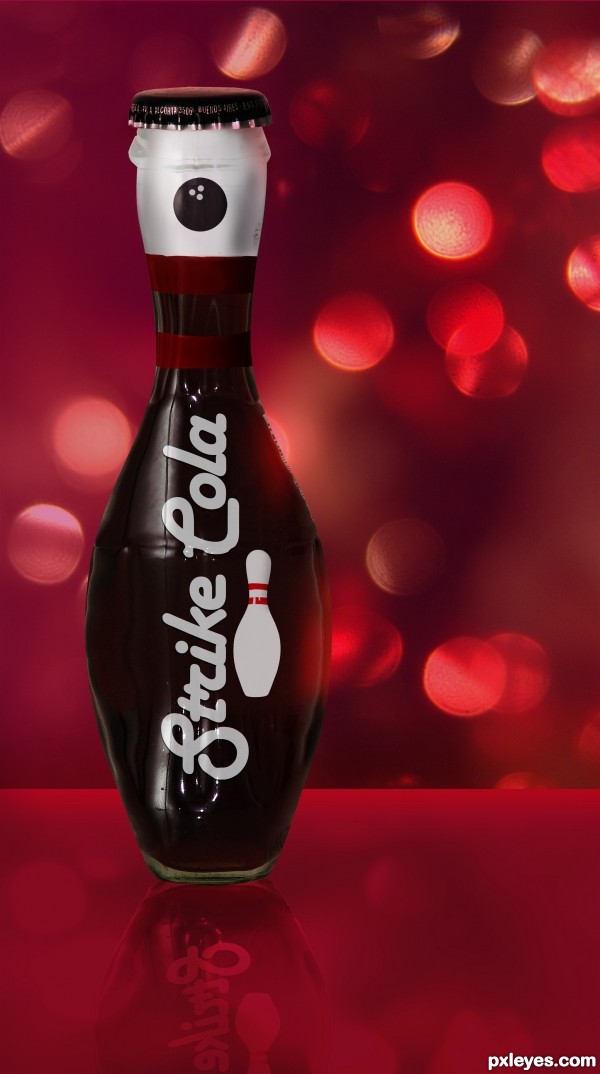 Striiiiike Cola photoshop picture)