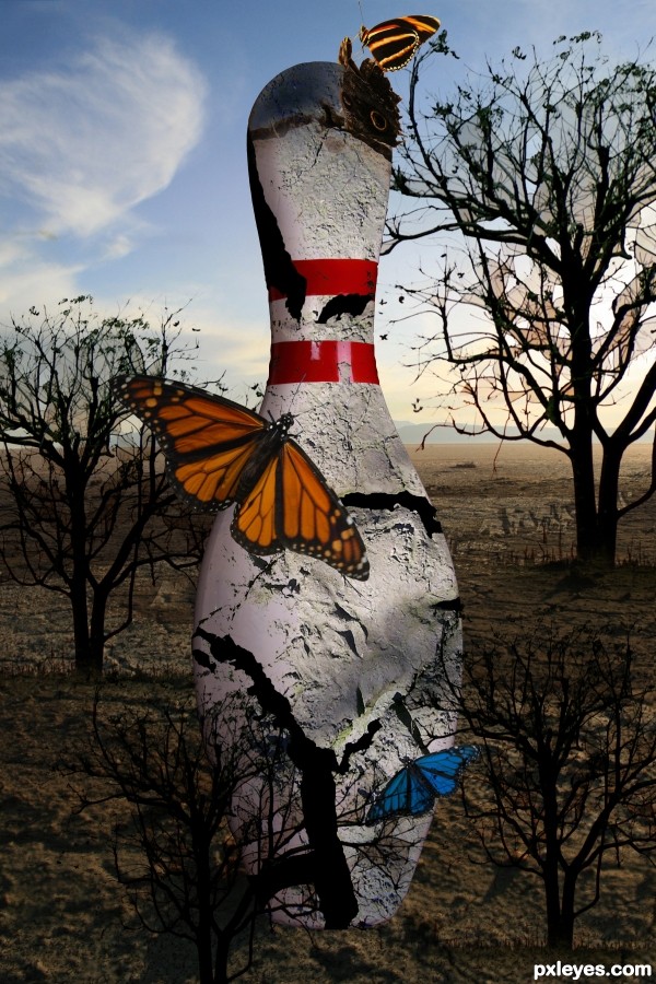 Creation of ButterFly Pin: Step 3