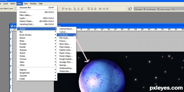 Creation of SpaceBowling: Step 9