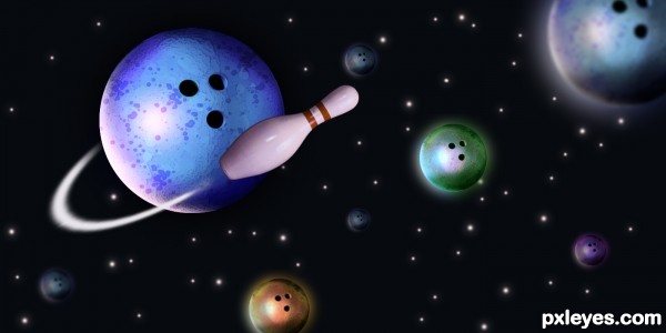 Creation of SpaceBowling: Step 11