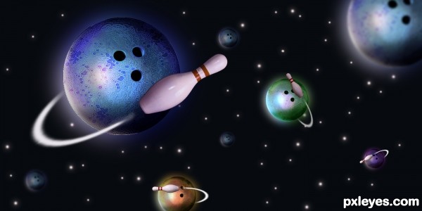 Creation of SpaceBowling: Step 12