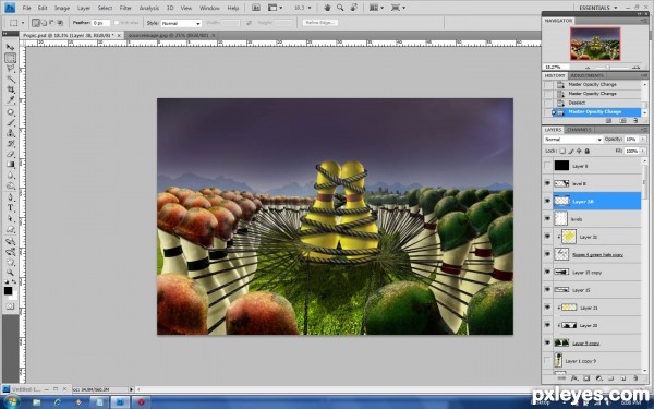 Creation of Not A Thousand Armies: Step 4