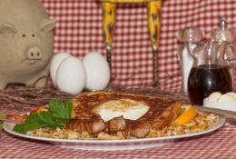 French toast with egg