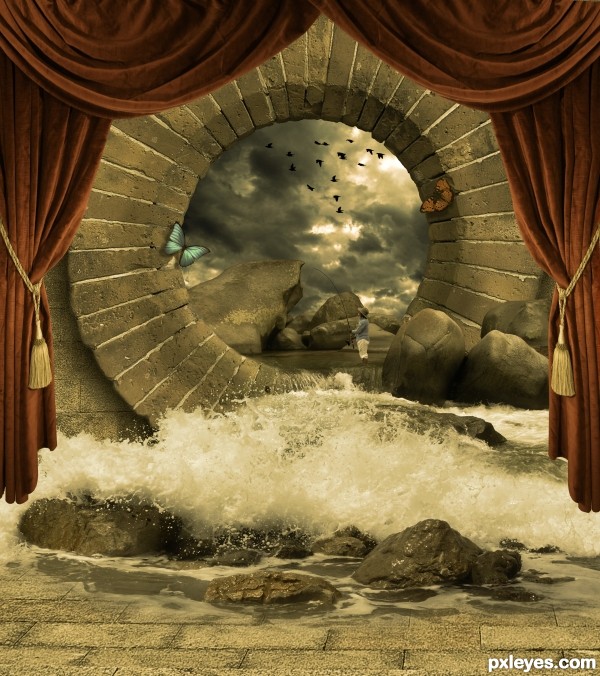 Hidden Portal photoshop picture