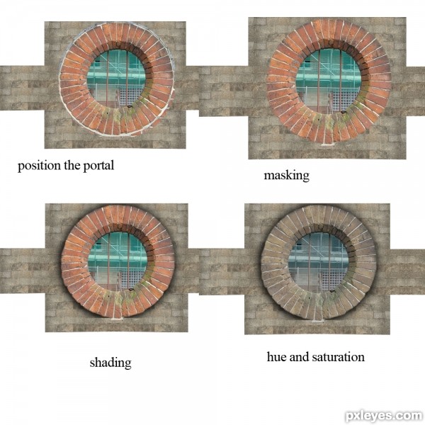 Creation of Hidden Portal: Step 2