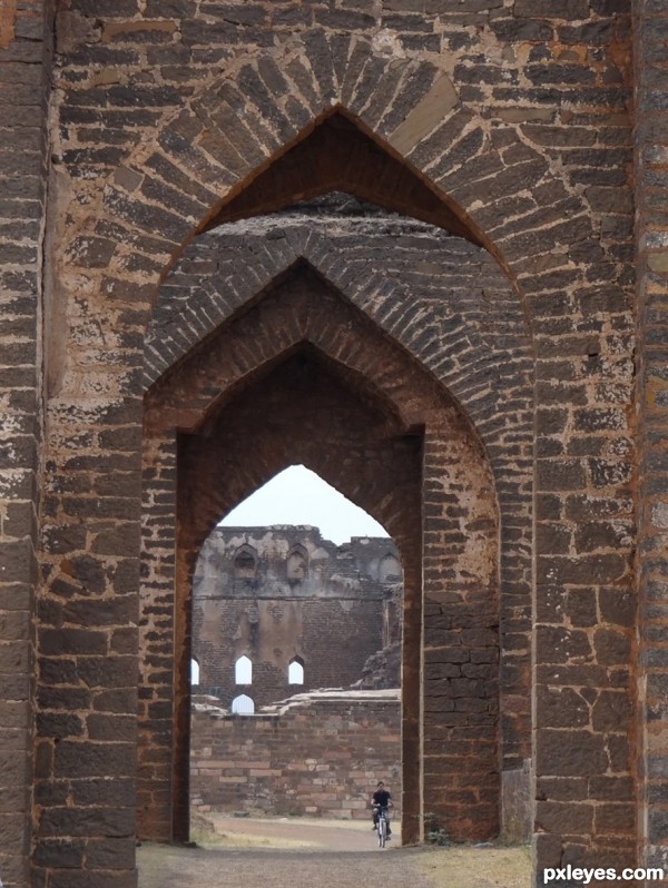 bidar fort bricks