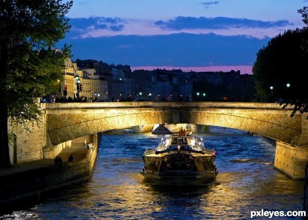 Evening in Paris