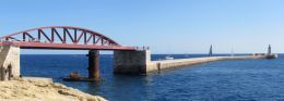 Breakwater bridge