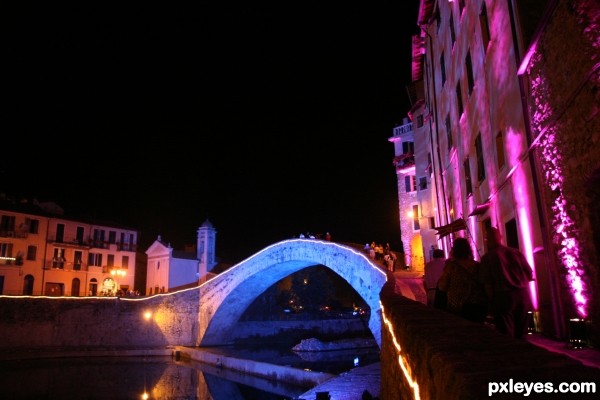 Light and sounds in Dolceacqua