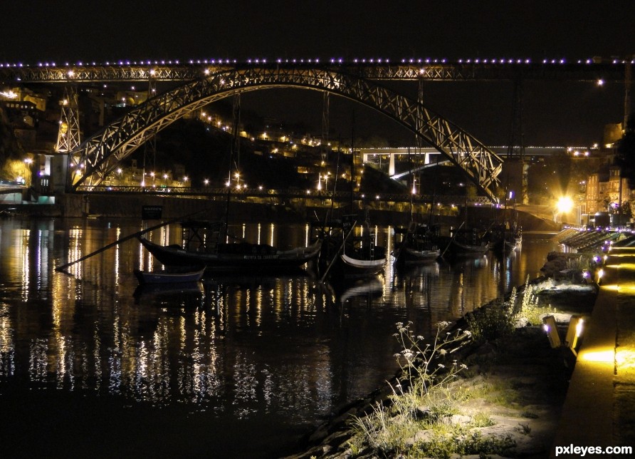 Porto at Night - Portugal