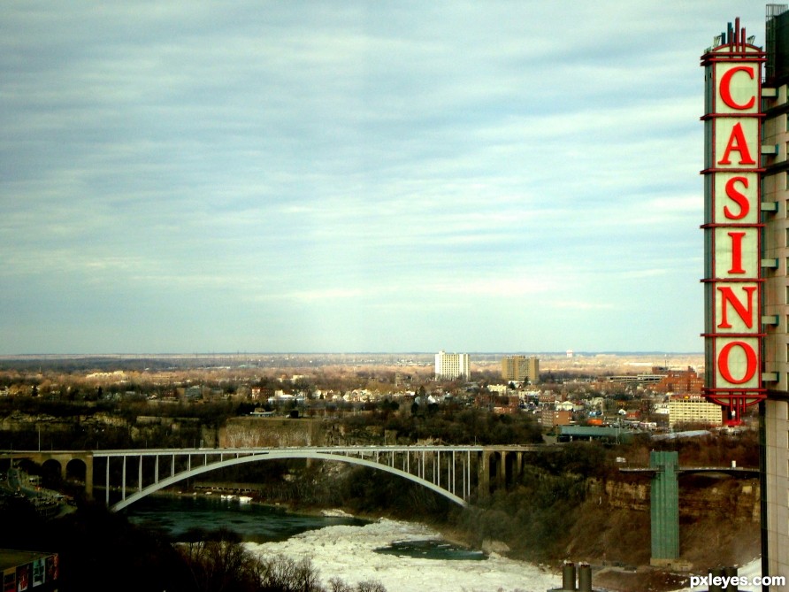 Rainbow Bridge - Niagara Falls, Canadian Side