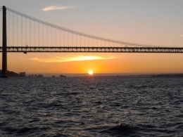 Bridge over the Tagus river 