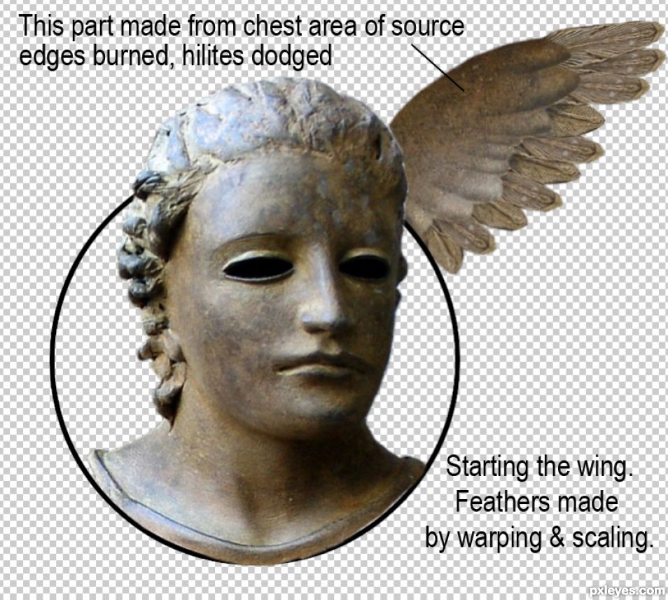 Creation of Wings of Legend: Step 6