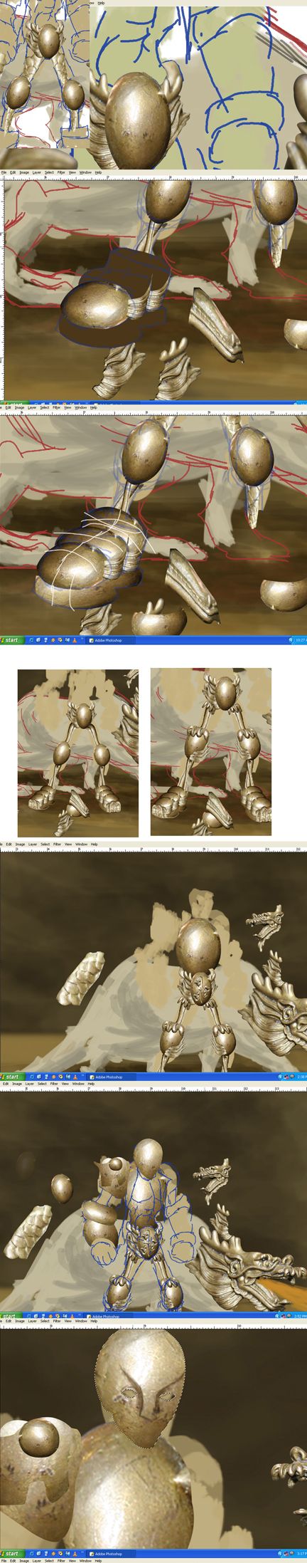 Creation of Guardian Angels: Step 3