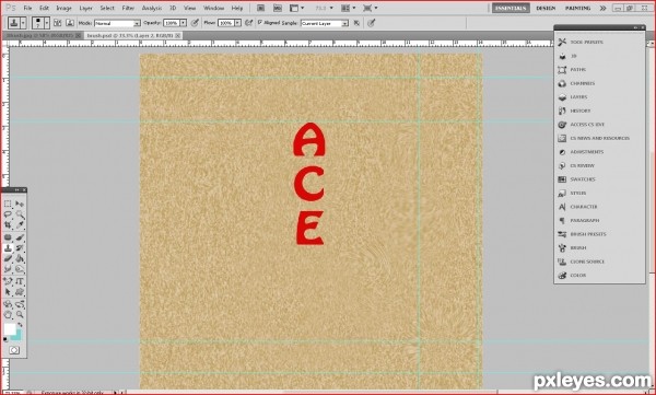Creation of New Brush On A Rusty Nail: Step 1