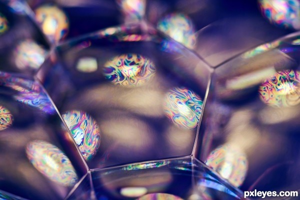 close-up of bubbles