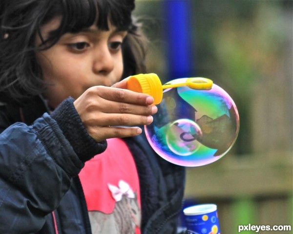 bubbles...reflection