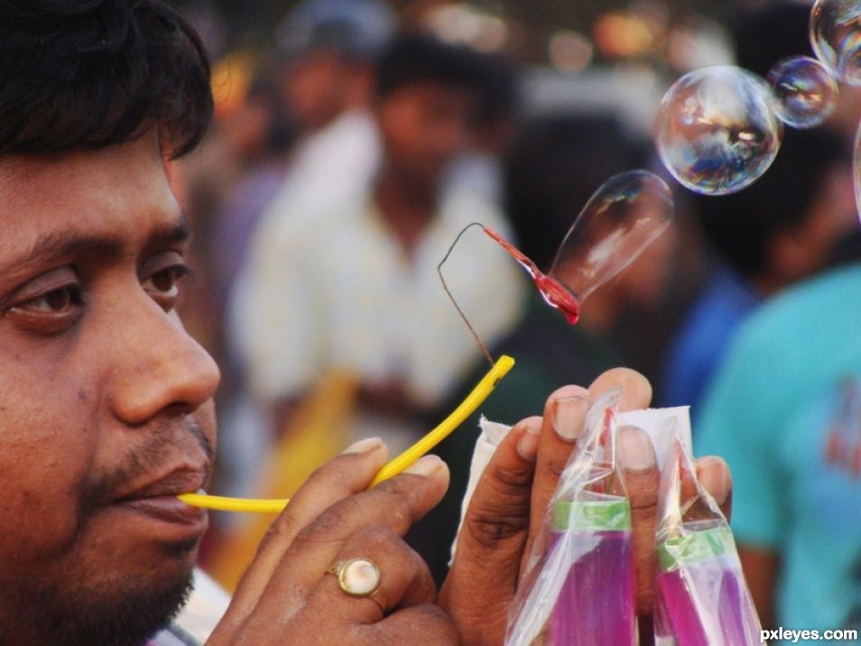 The Bubble Seller