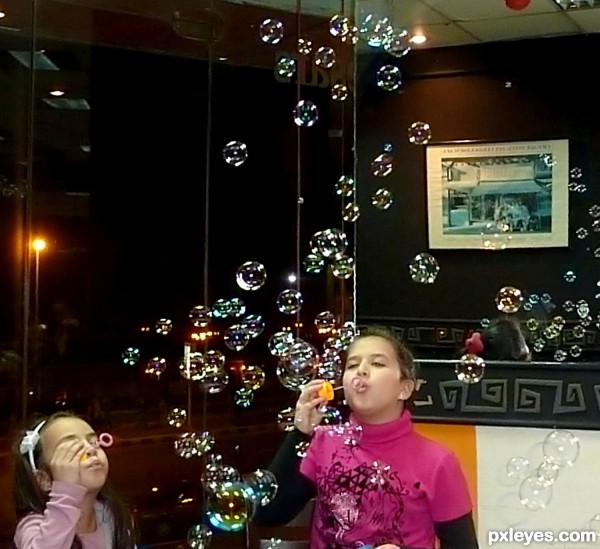 Bubbles, bubbles.... 