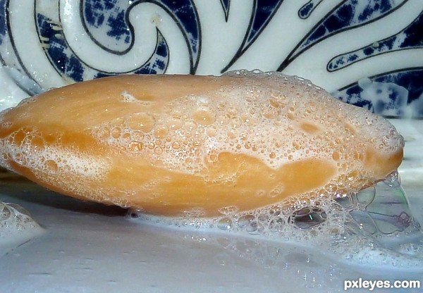 bubbly soap