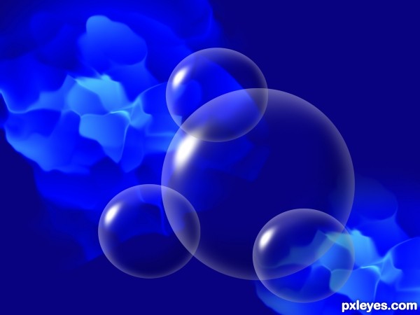 Creation of Bubble fantasy: Step 6