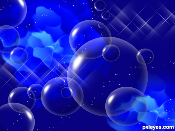 Creation of Bubble fantasy: Step 8