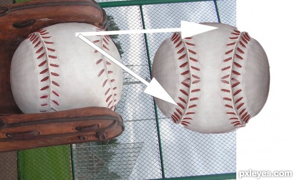 Creation of Foul Ball: Step 14