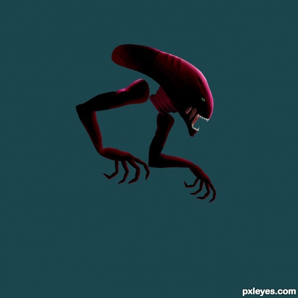 Creation of alien: Step 3
