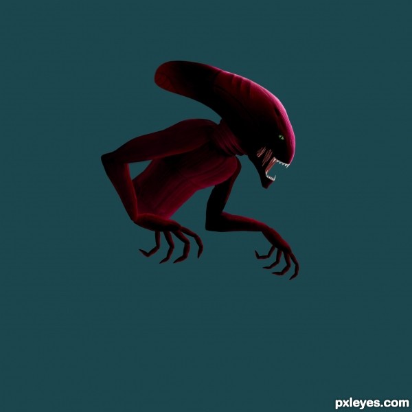 Creation of alien: Step 4