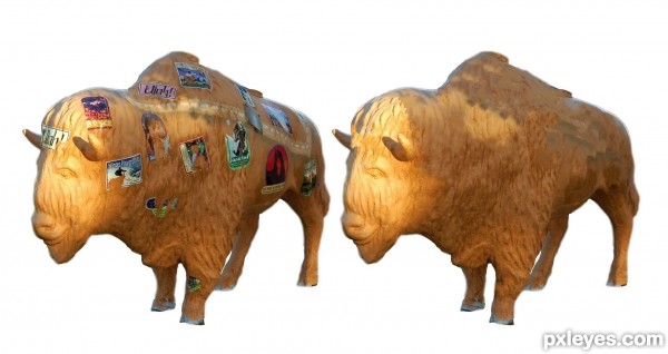 Creation of Buffalo Benjamin Grimm: Step 1