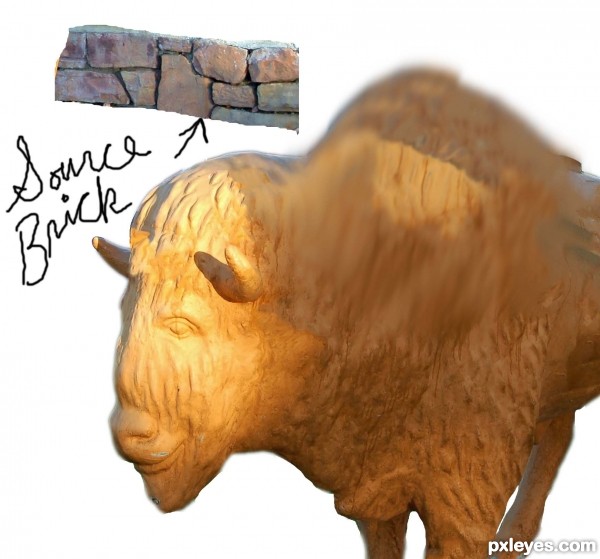 Creation of Buffalo Benjamin Grimm: Step 2