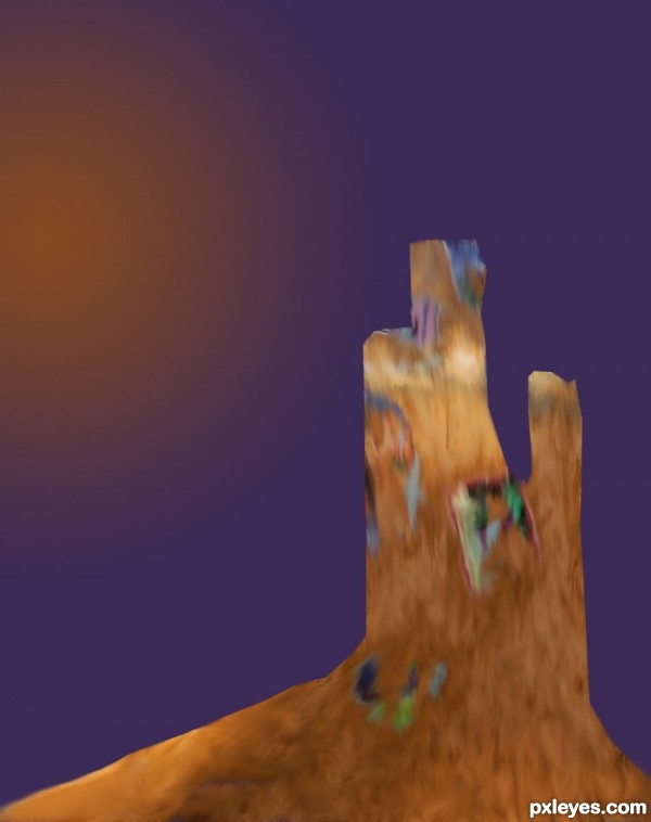 Creation of Utah Desert: Step 2