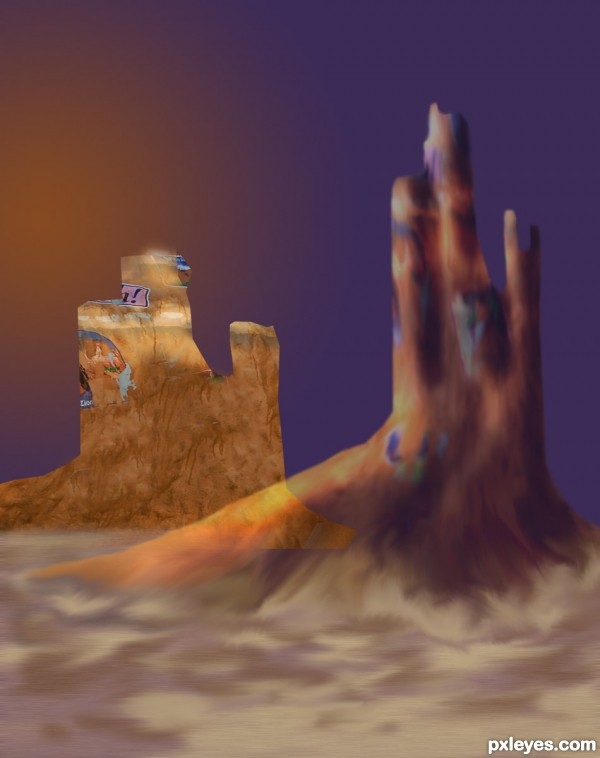Creation of Utah Desert: Step 4