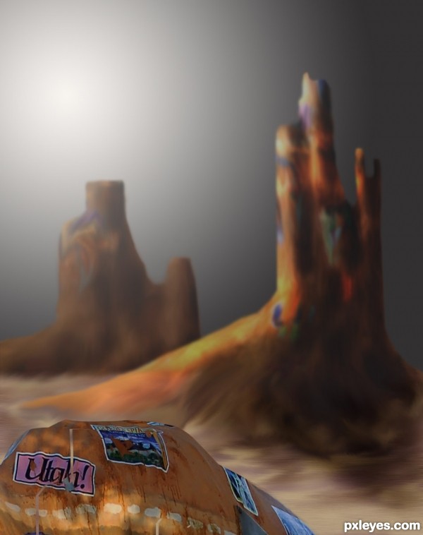 Creation of Utah Desert: Step 5