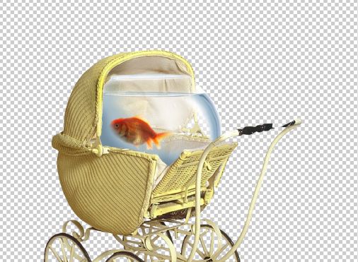 Creation of Walking the little fishy: Step 5