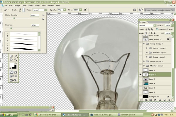 Creation of Turn it of!: Step 2
