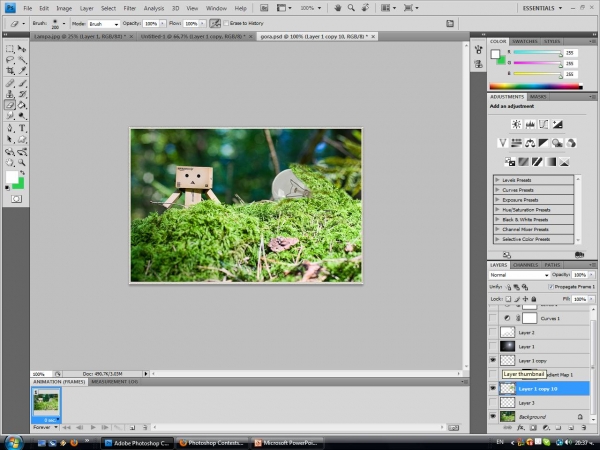 Creation of Forest: Step 1