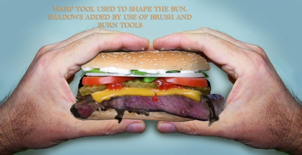 Creation of Mouth Watering Steak Sandwich: Step 3