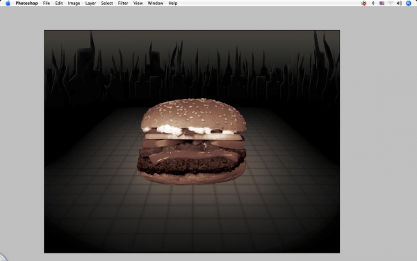 Creation of Big Burger: Step 26