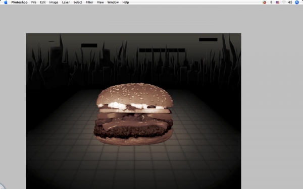 Creation of Big Burger: Step 27