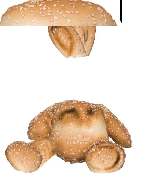 Creation of Burger-Bear: Step 2